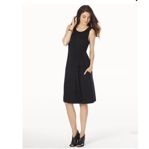 Soma ruffled front draped midi dress. Size XL.